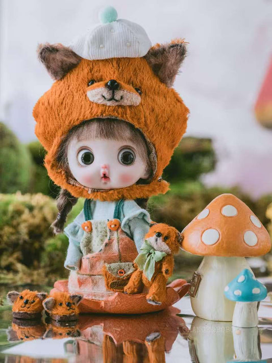 Handmade Forest Felt Cloth Outfits for Nendoroid Dolls