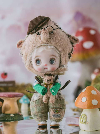 Handmade Forest Felt Cloth Outfits for Nendoroid Dolls