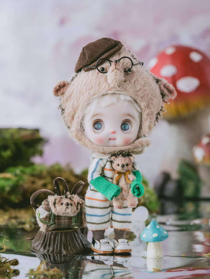 Handmade Forest Felt Cloth Outfits for Nendoroid Dolls